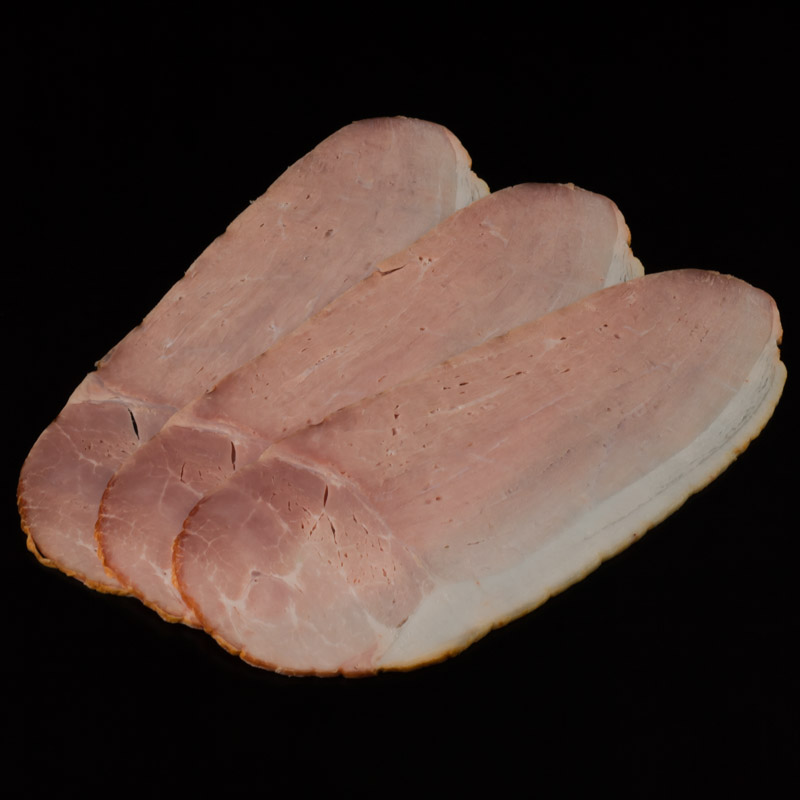 Metzgerschinken geschnitten